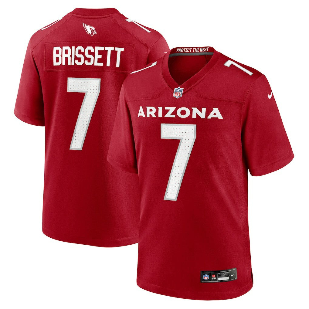 Jacoby Brissett Arizona Cardinals Team Game Jersey - Cardinal Jerseys