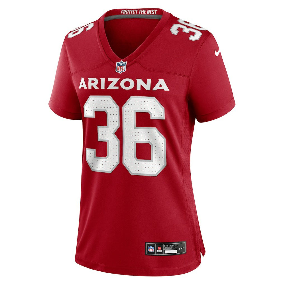 Kitan Crawford Arizona Cardinals Women's Team Game Jersey - Cardinal Jerseys