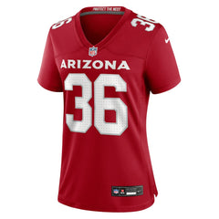 Kitan Crawford Arizona Cardinals Women's Team Game Jersey - Cardinal Jerseys