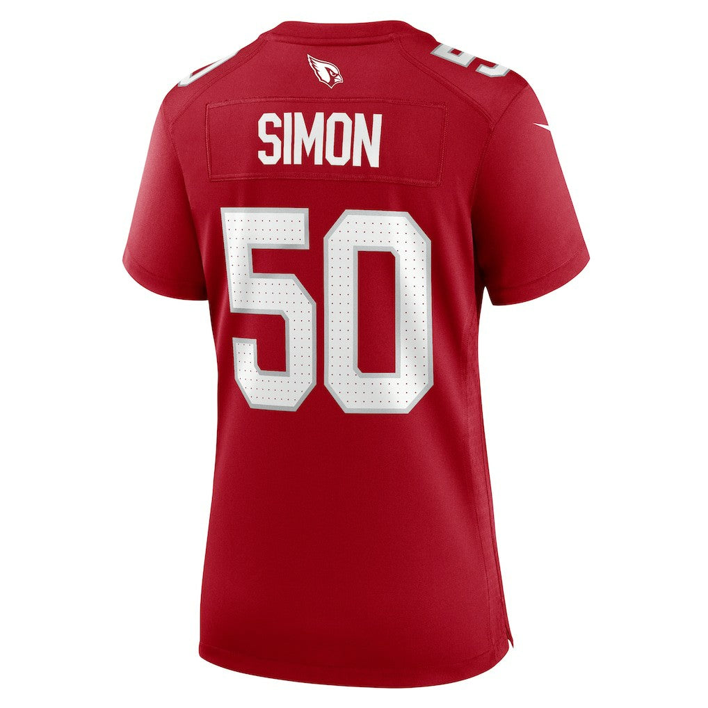 Cody Simon Arizona Cardinals Women's Team Game Jersey - Cardinal Jerseys