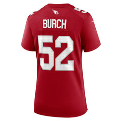 Jordan Burch Arizona Cardinals Women's Team Game Jersey - Cardinal Jerseys