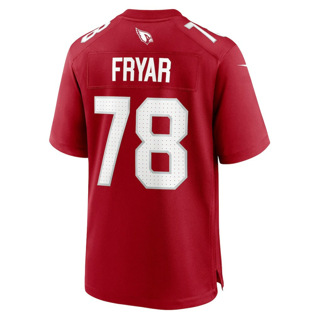 Josh Fryar Arizona Cardinals Team Game Jersey - Cardinal Jerseys