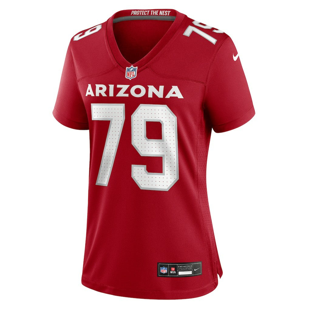 PJ Mustipher Arizona Cardinals Women's Team Game Jersey - Cardinal Jerseys