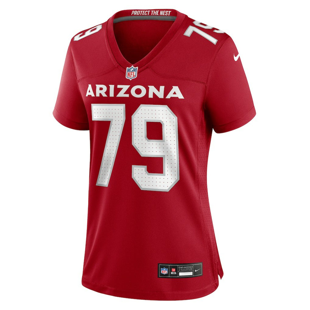 PJ Mustipher Arizona Cardinals Women's Team Game Jersey - Cardinal Jerseys