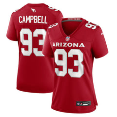 Calais Campbell Arizona Cardinals Women's Team Game Jersey - Cardinal Jerseys