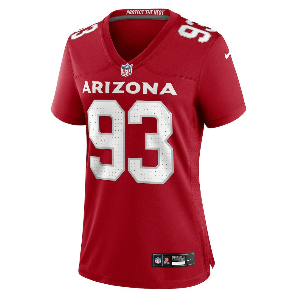 Calais Campbell Arizona Cardinals Women's Team Game Jersey - Cardinal Jerseys