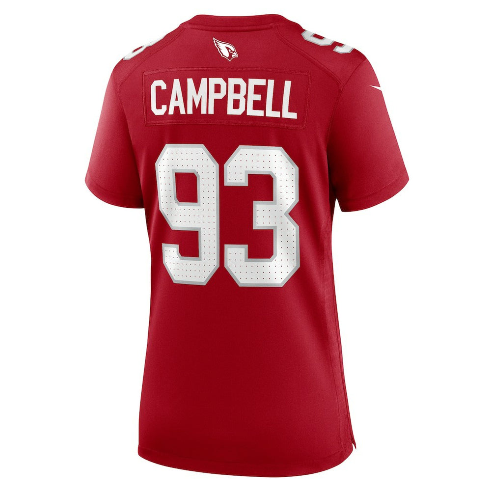 Calais Campbell Arizona Cardinals Women's Team Game Jersey - Cardinal Jerseys