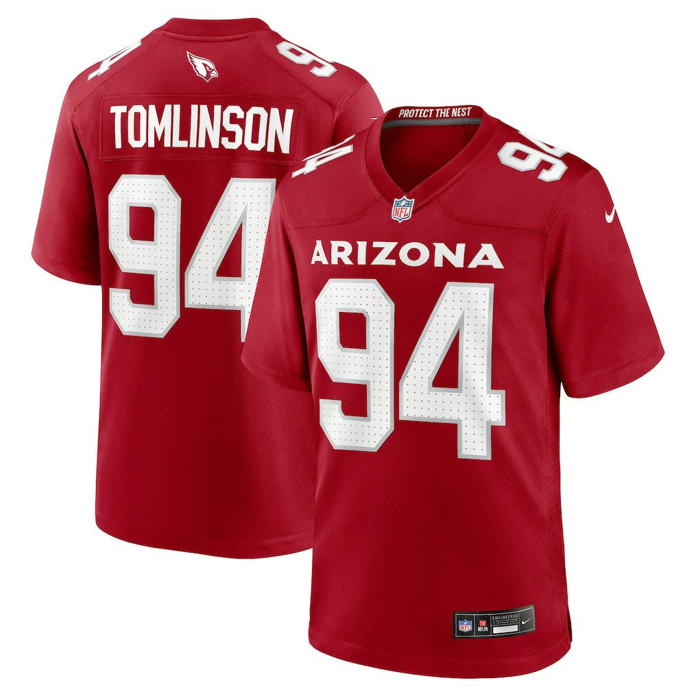 Dalvin Tomlinson Arizona Cardinals Team Game Jersey - Cardinal Jerseys