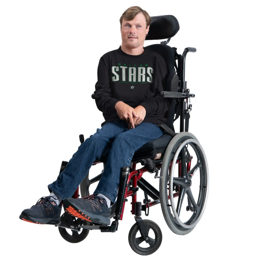 Dallas Stars G-III Sports by Carl Banks Adaptive Mesh Effect Long Sleeve T-Shirt - Black | US 203456853