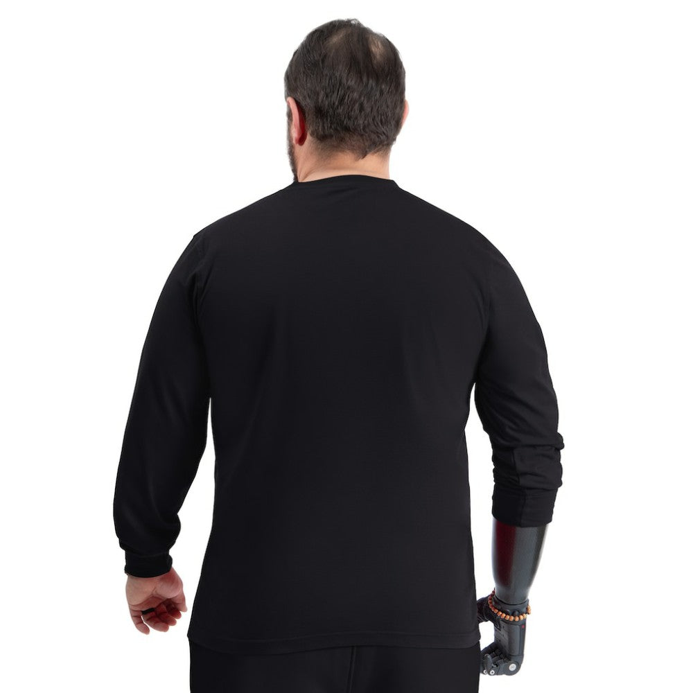 Utah Mammoth G-III Sports by Carl Banks Adaptive Mesh Effect Long Sleeve T-Shirt - Black | US 203456859