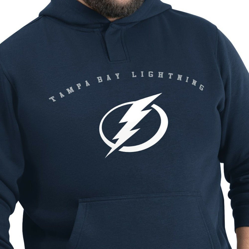 Tampa Bay Lightning G-III Sports by Carl Banks Adaptive Classic Team Arc Fleece Hoodie - Navy | US 203456968