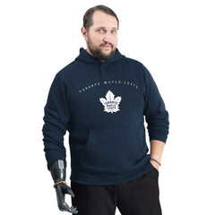 Toronto Maple Leafs G-III Sports by Carl Banks Adaptive Classic Team Arc Fleece Hoodie - Navy | US 203456969