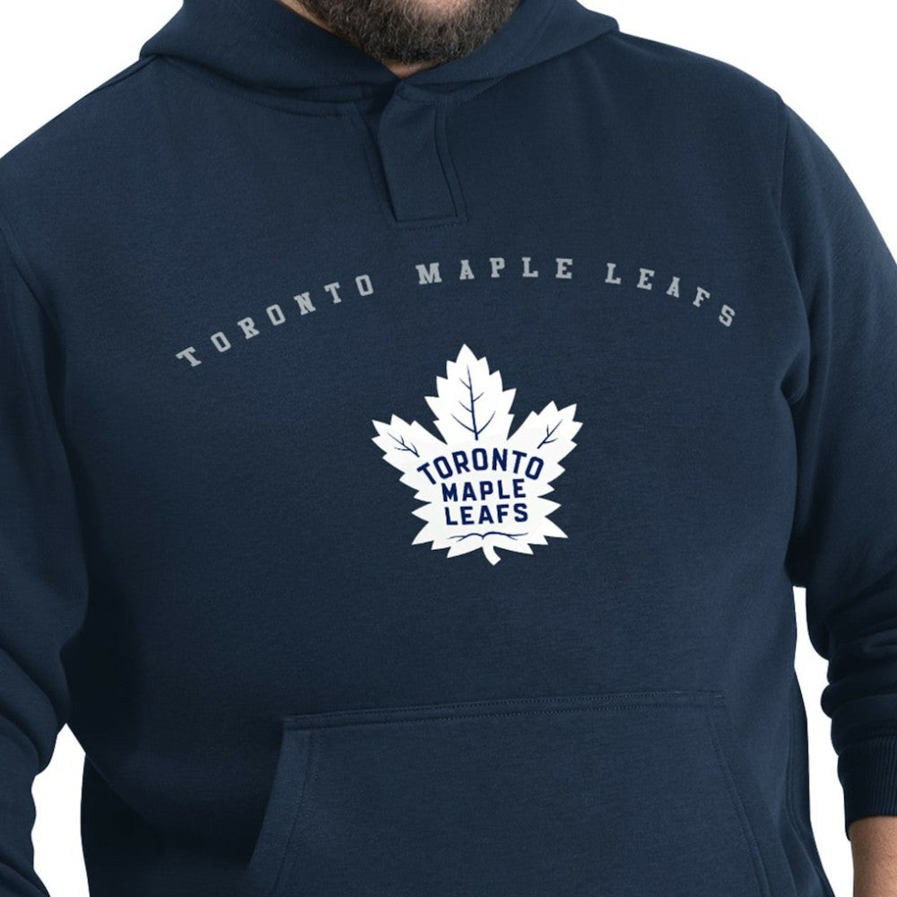 Toronto Maple Leafs G-III Sports by Carl Banks Adaptive Classic Team Arc Fleece Hoodie - Navy | US 203456969