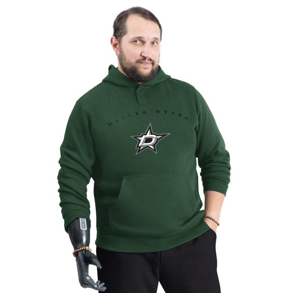 Dallas Stars G-III Sports by Carl Banks Adaptive Classic Team Arc Fleece Hoodie - Kelly Green | US 203456977