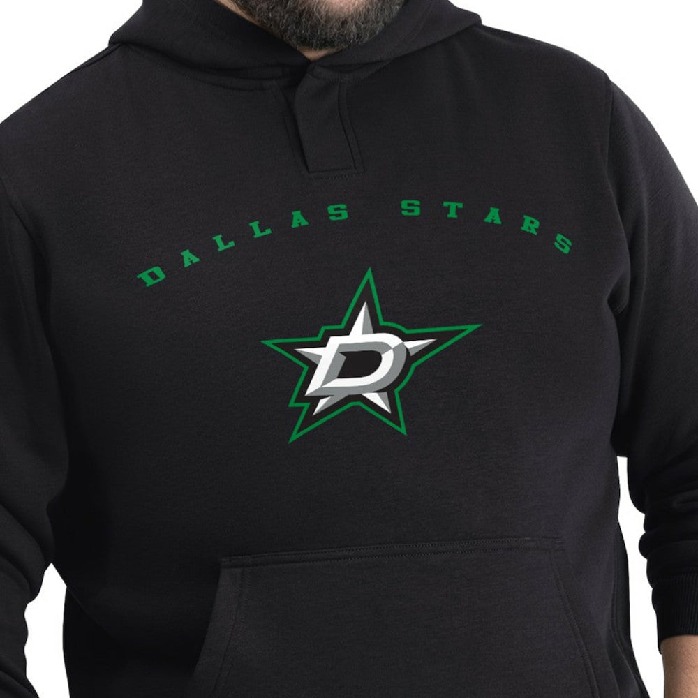 Dallas Stars G-III Sports by Carl Banks Adaptive Classic Team Arc Fleece Hoodie - Black | US 203456978