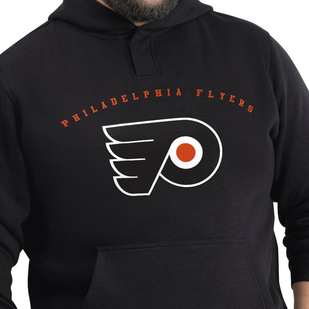 Philadelphia Flyers G-III Sports by Carl Banks Adaptive Classic Team Arc Fleece Hoodie - Black | US 203456981