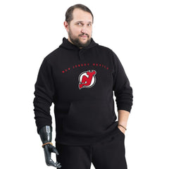 New Jersey Devils G-III Sports by Carl Banks Adaptive Classic Team Arc Fleece Hoodie - Black | US 203456983