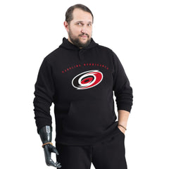 Carolina Hurricanes G-III Sports by Carl Banks Adaptive Classic Team Arc Fleece Hoodie - Black | US 203456984