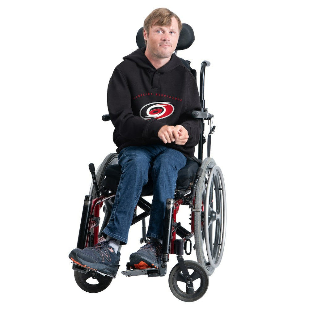 Carolina Hurricanes G-III Sports by Carl Banks Adaptive Classic Team Arc Fleece Hoodie - Black | US 203456984