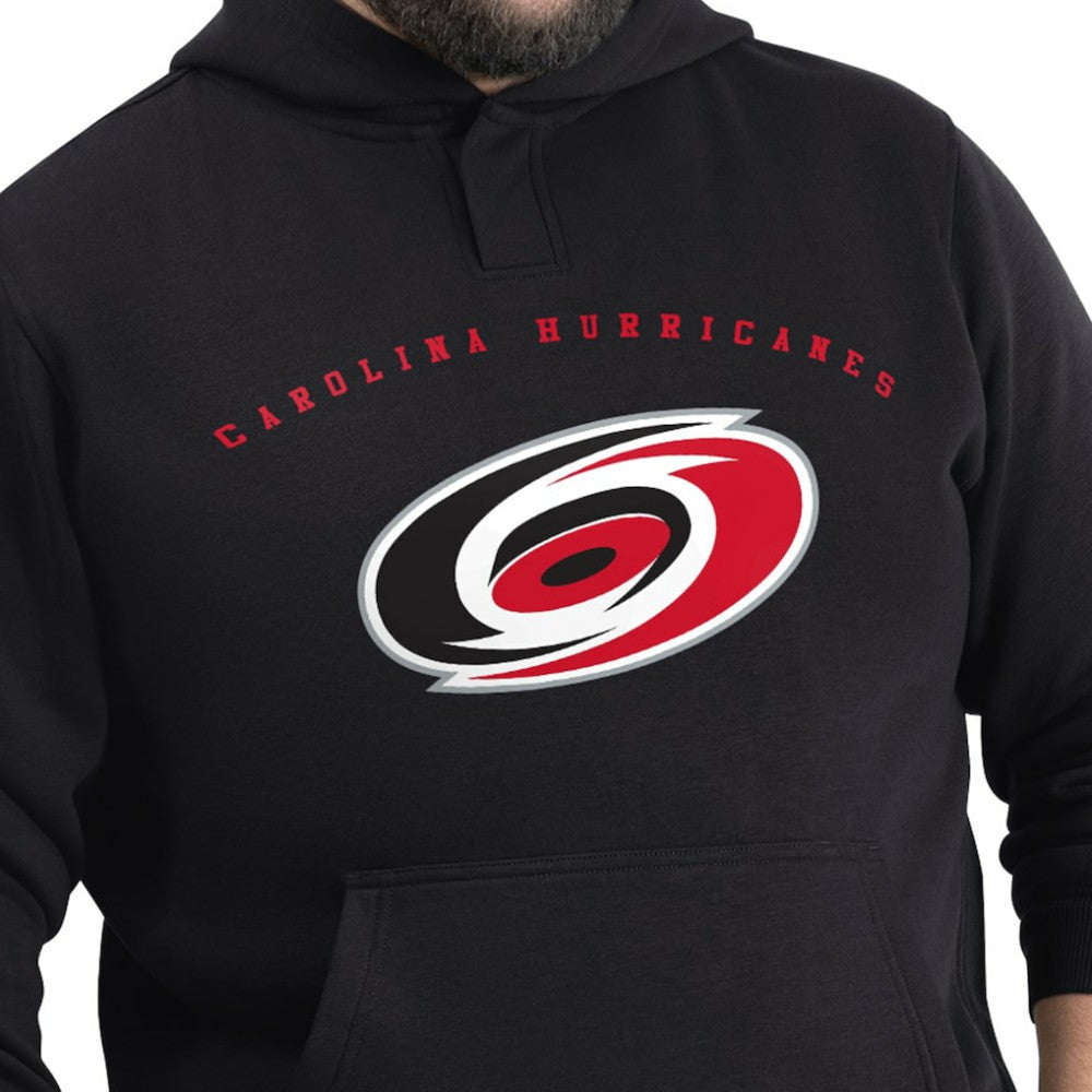 Carolina Hurricanes G-III Sports by Carl Banks Adaptive Classic Team Arc Fleece Hoodie - Black | US 203456984