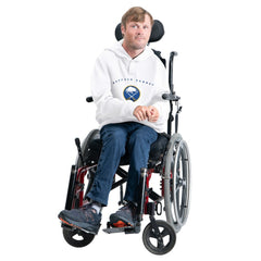 Buffalo Sabres G-III Sports by Carl Banks Adaptive Classic Team Arc Fleece Hoodie - White | US 203456987