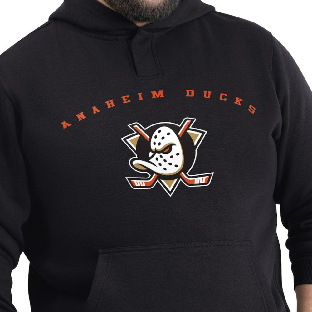 Anaheim Ducks G-III Sports by Carl Banks Adaptive Classic Team Arc Fleece Hoodie - Black | US 203456993