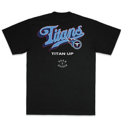 Tennessee Titans Born x Raised Unisex Pro Script T-Shirt - Black T-shirts