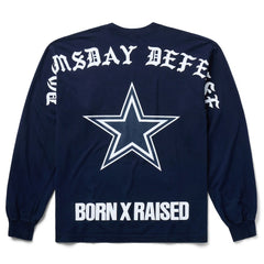 Dallas Cowboys Born x Raised Unisex Long Sleeve Local T-Shirt - Navy T-shirts