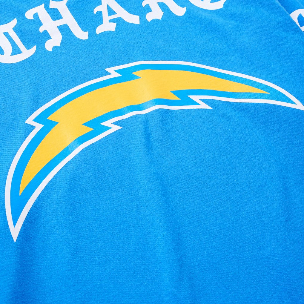 Los Angeles Chargers Born x Raised Unisex Long Sleeve Local T-Shirt - Powder Blue T-shirts