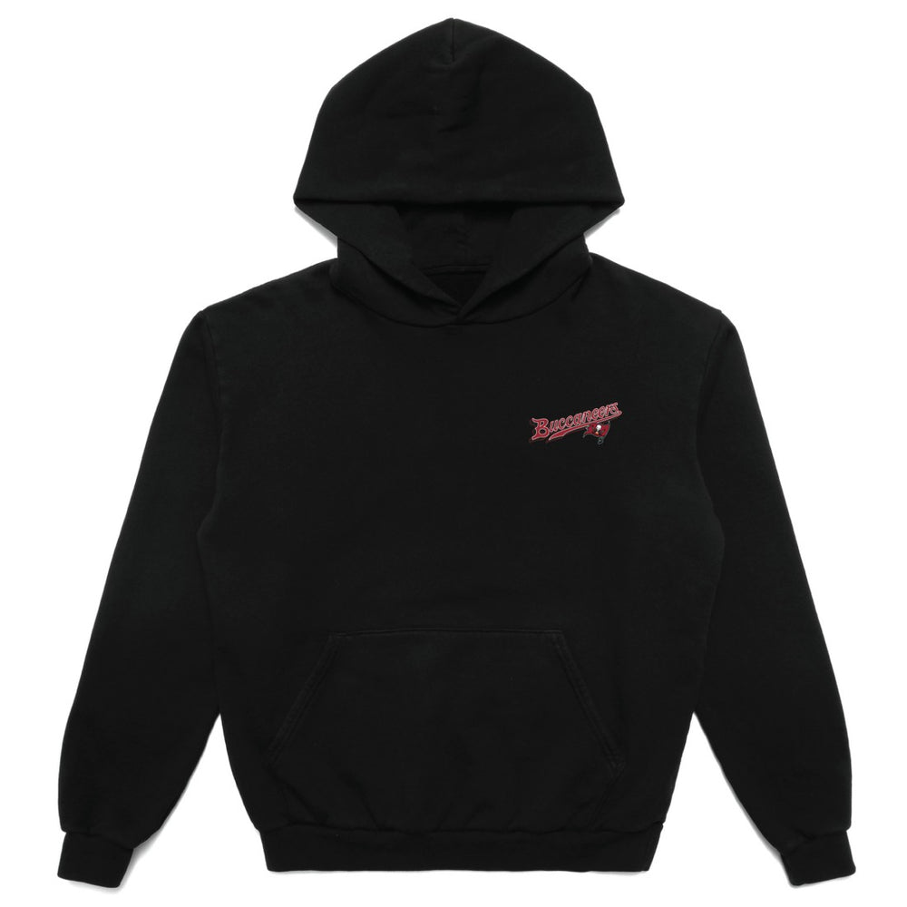 Tampa Bay Buccaneers Born x Raised Unisex Pro Script Hoodie - Black Hoodies