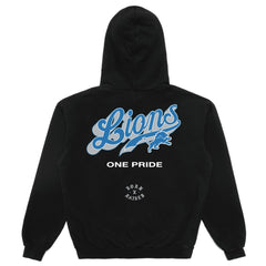 Detroit Lions Born x Raised Unisex Pro Script Hoodie - Black Hoodies