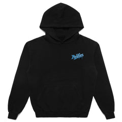 Carolina Panthers Born x Raised Unisex Pro Script Hoodie - Black Hoodies