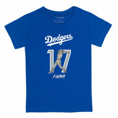Shohei Ohtani Los Angeles Dodgers Tiny Turnip Youth Kanji Batting Graphic T-Shirt - Royal T-shirts