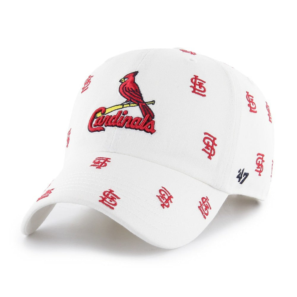 St. Louis Cardinals '47 Women's Confetti Clean Up Adjustable Hat - White Hats