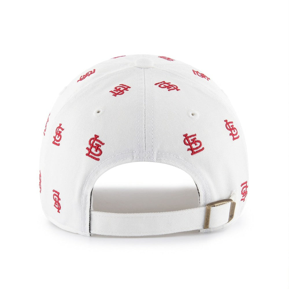 St. Louis Cardinals '47 Women's Confetti Clean Up Adjustable Hat - White Hats