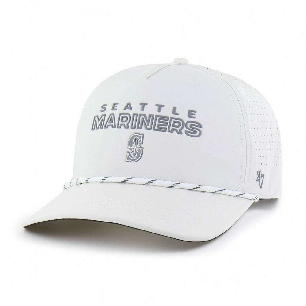 Seattle Mariners '47 Forward Vault Hitch Adjustable Hat - White Hats