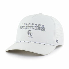 Colorado Rockies '47 Forward Vault Hitch Adjustable Hat - White Hats
