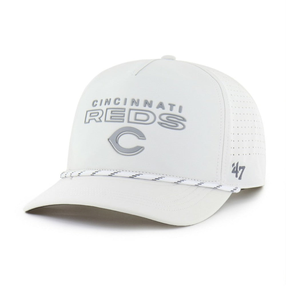 Cincinnati Reds '47 Forward Vault Hitch Adjustable Hat - White Hats