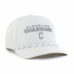 Cleveland Guardians '47 Forward Vault Hitch Adjustable Hat - White Hats