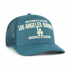 Los Angeles Dodgers '47 Contemporary Hitch Adjustable Trucker Hat - Teal Hats