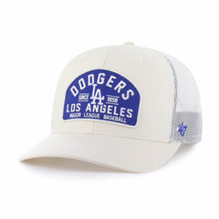 Los Angeles Dodgers '47 Leland Adjustable Trucker Hat - White Hats
