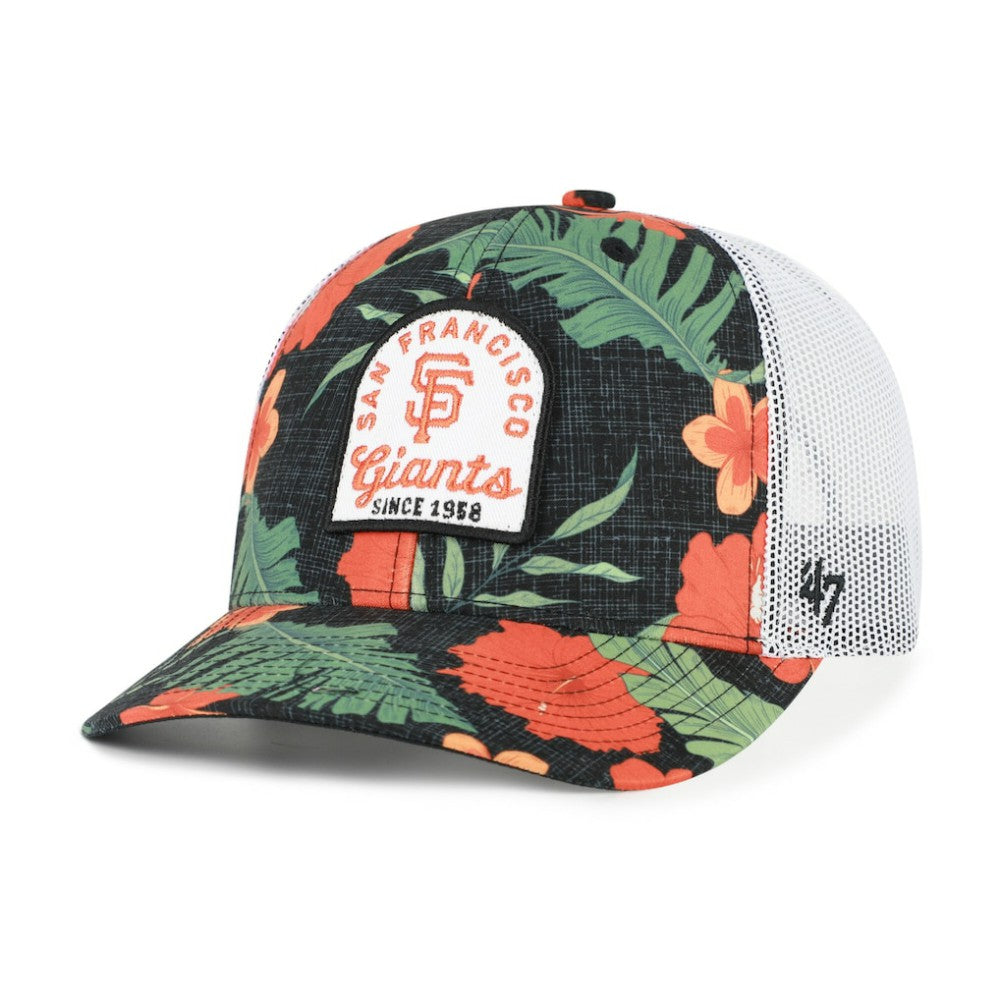San Francisco Giants '47 Beachside Adjustable Trucker Hat - Black Hats