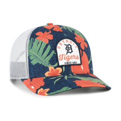Detroit Tigers '47 Beachside Adjustable Trucker Hat - Navy Hats