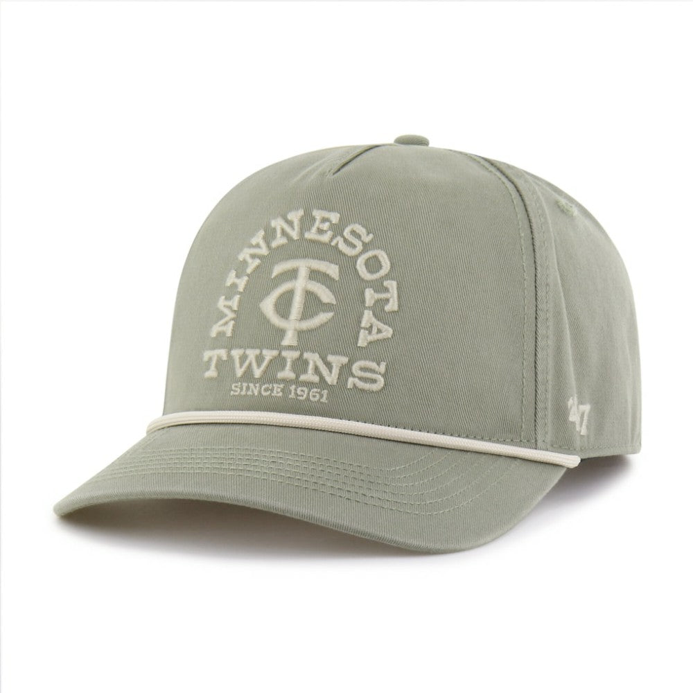 Minnesota Twins '47 Canyon Ranchero Hitch Adjustable Hat - Olive Hats