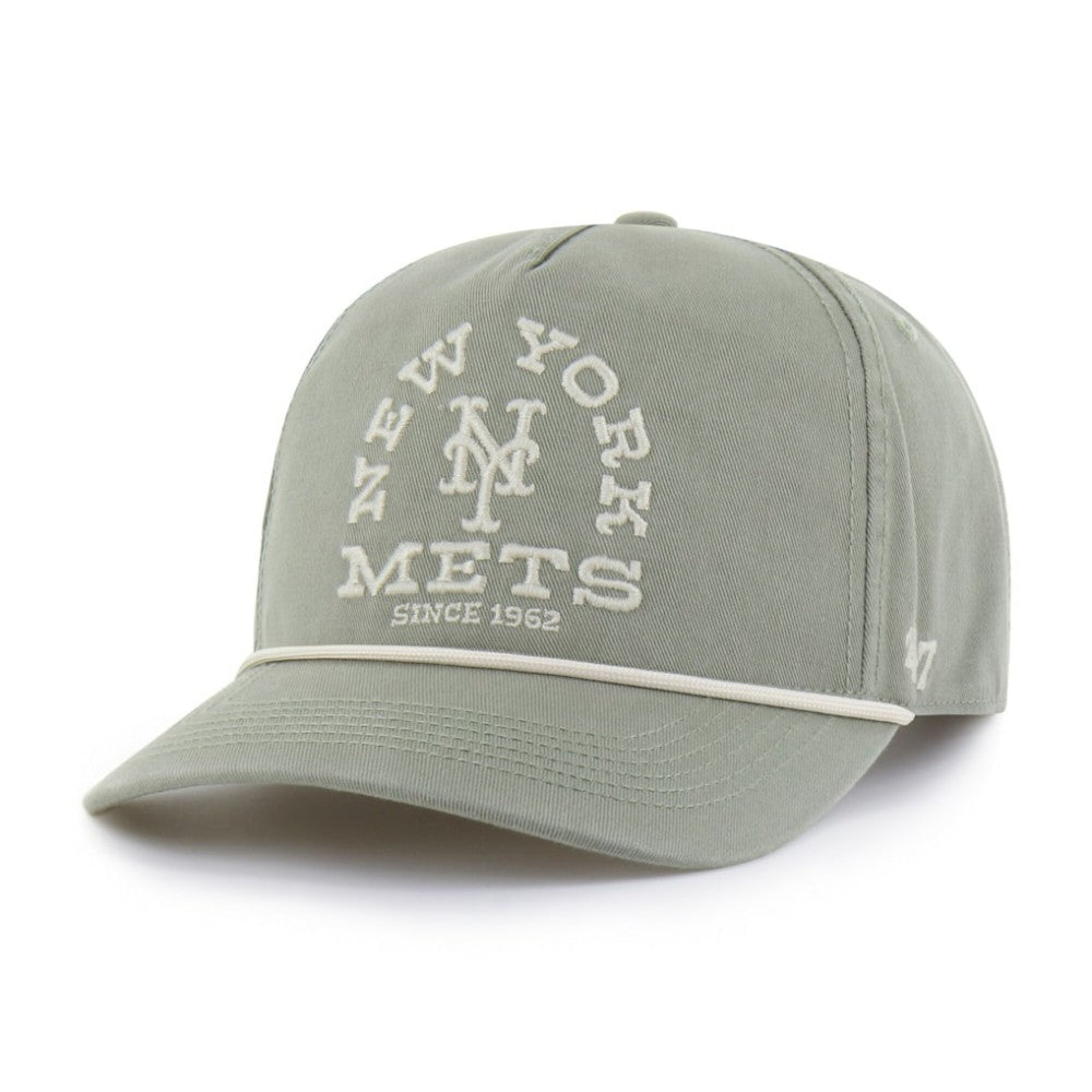 New York Mets '47 Canyon Ranchero Hitch Adjustable Hat - Olive Hats