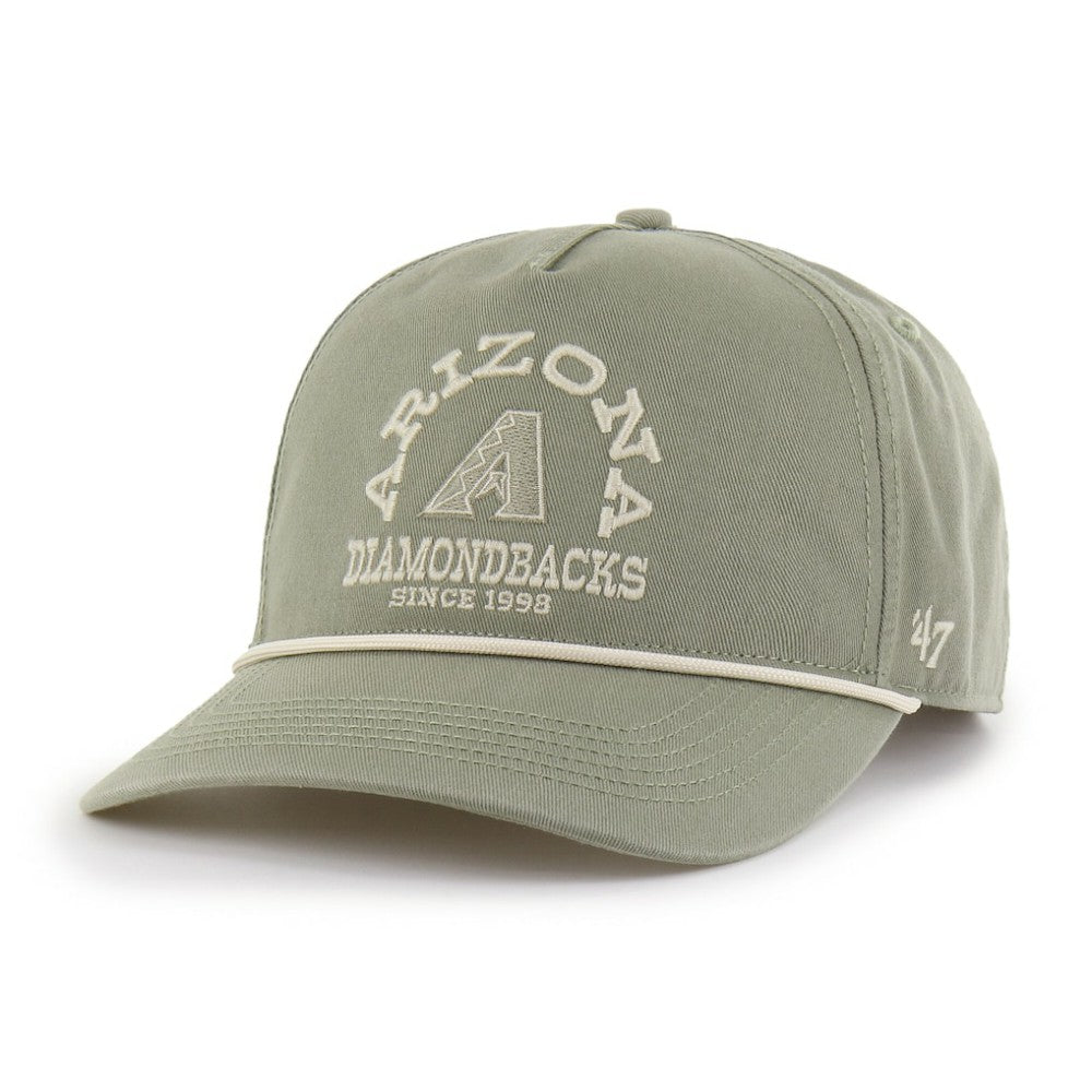 Arizona Diamondbacks '47 Canyon Ranchero Hitch Adjustable Hat - Olive Hats