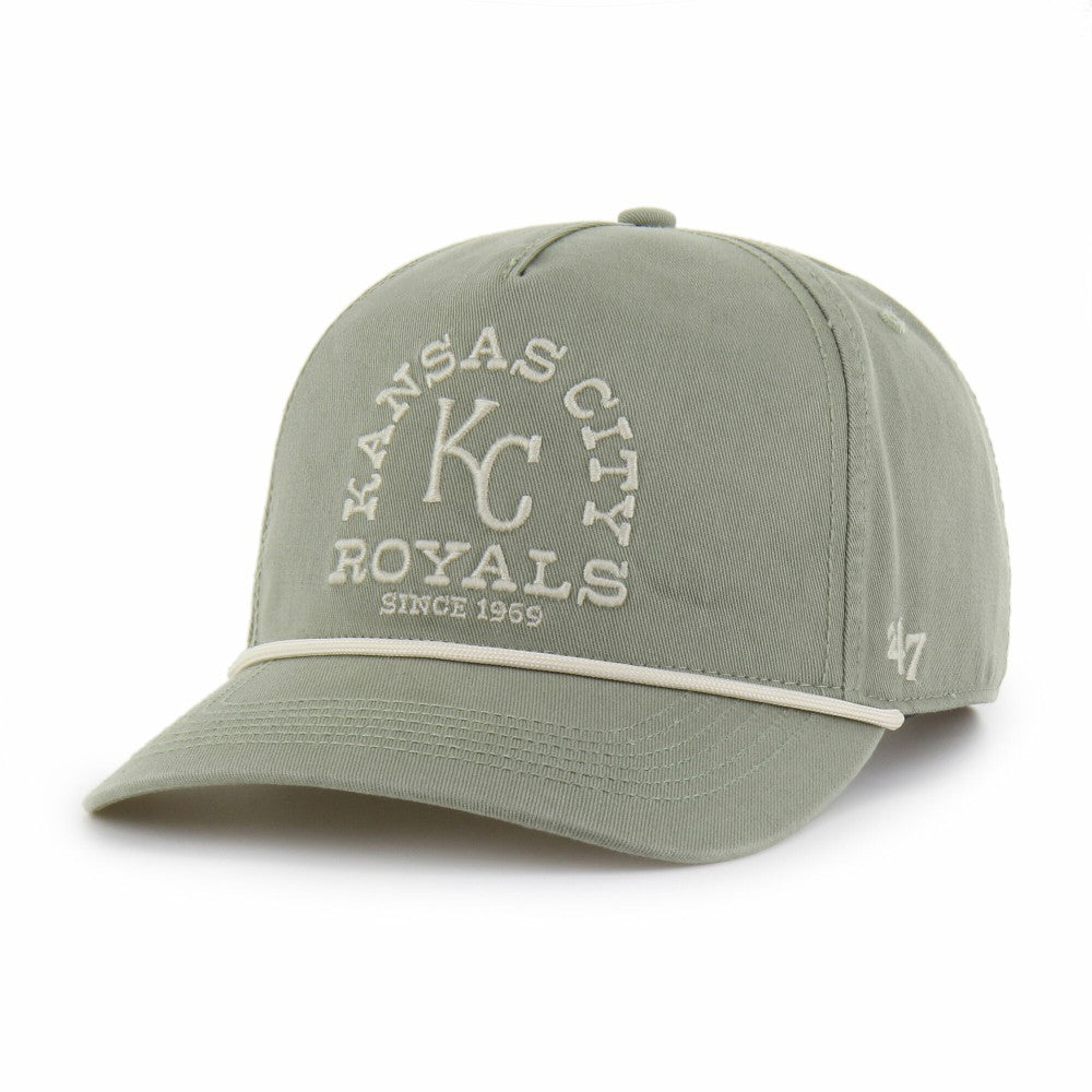 Kansas City Royals '47 Canyon Ranchero Hitch Adjustable Hat - Olive Hats