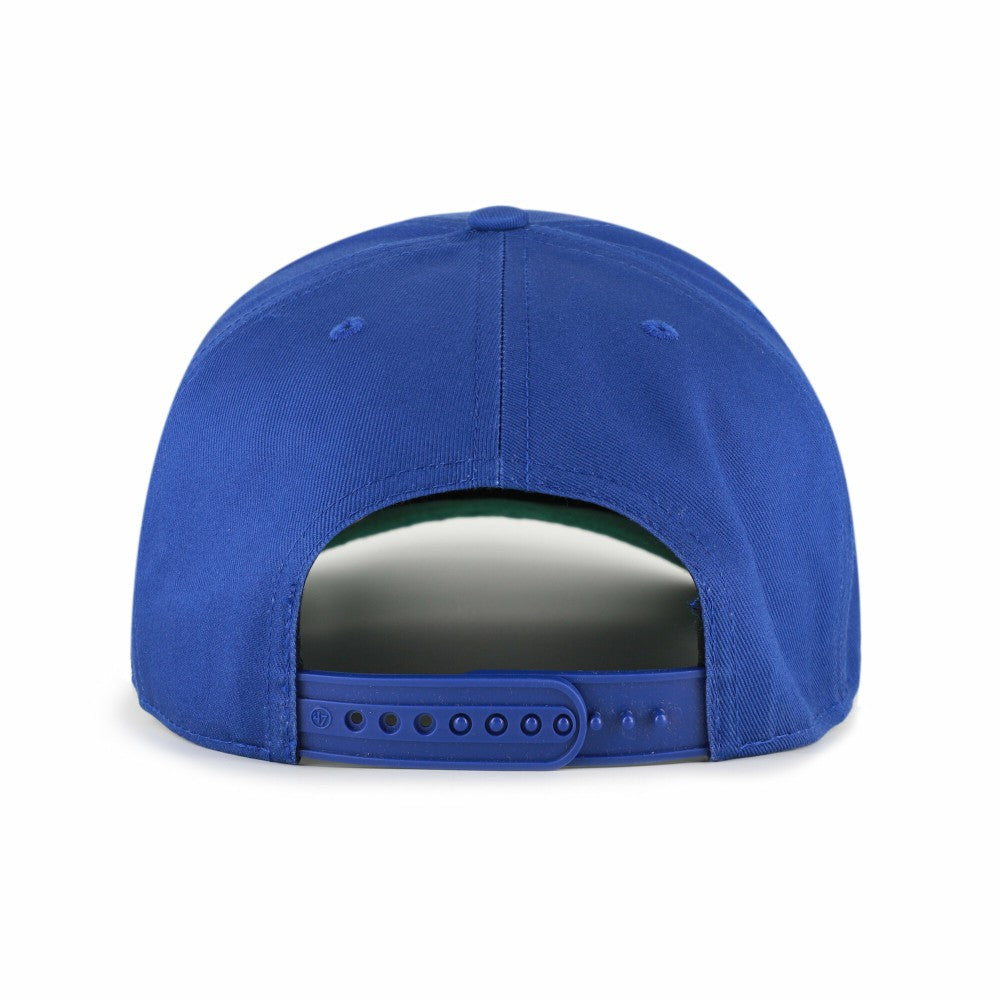 Kansas City Royals '47 Cooperstown Break Wood Suede Hitch Adjustable Hat - Royal/Brown Hats