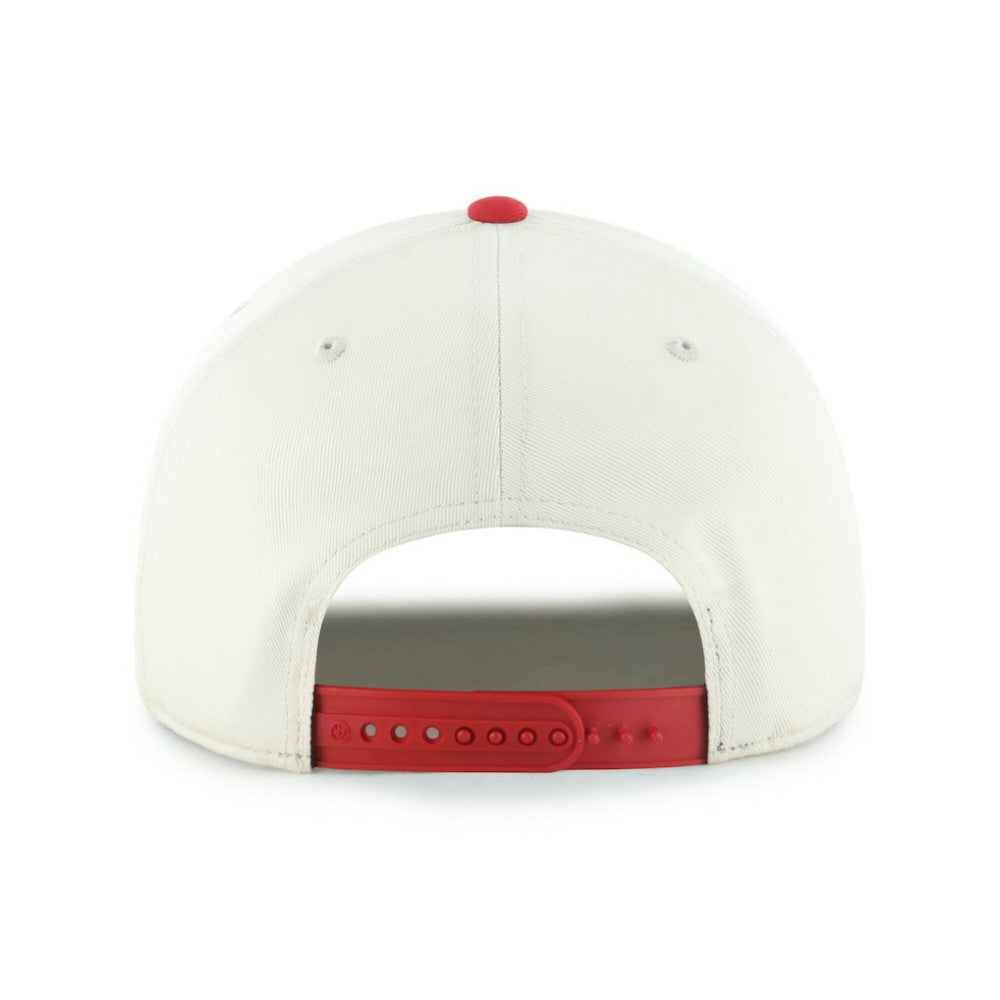 Washington Nationals '47 Frame Out Hitch Adjustable Hat - Natural/Red Hats