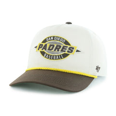 San Diego Padres '47 Frame Out Hitch Adjustable Hat - Natural/Brown Hats